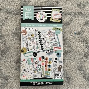 The Happy Planner Baby Boy Sticker Book